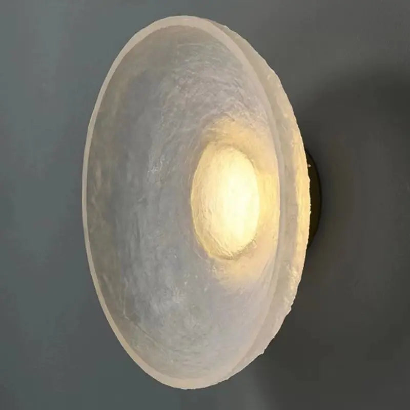 Modern round led wall sconce for interior and exterior decoration - view 3