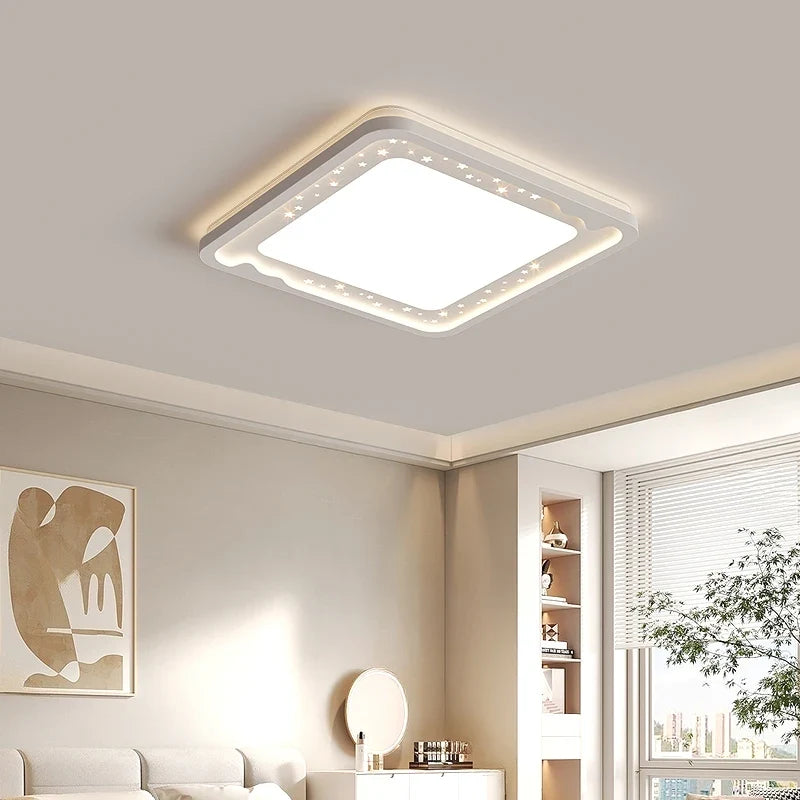 Modern ceiling light interior warm starry sky - view 2