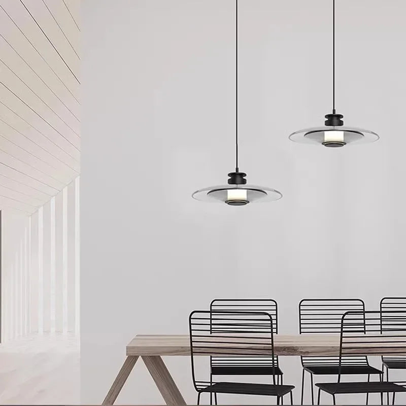 Modern glass wall sconce for elegant interior decoration - view 4