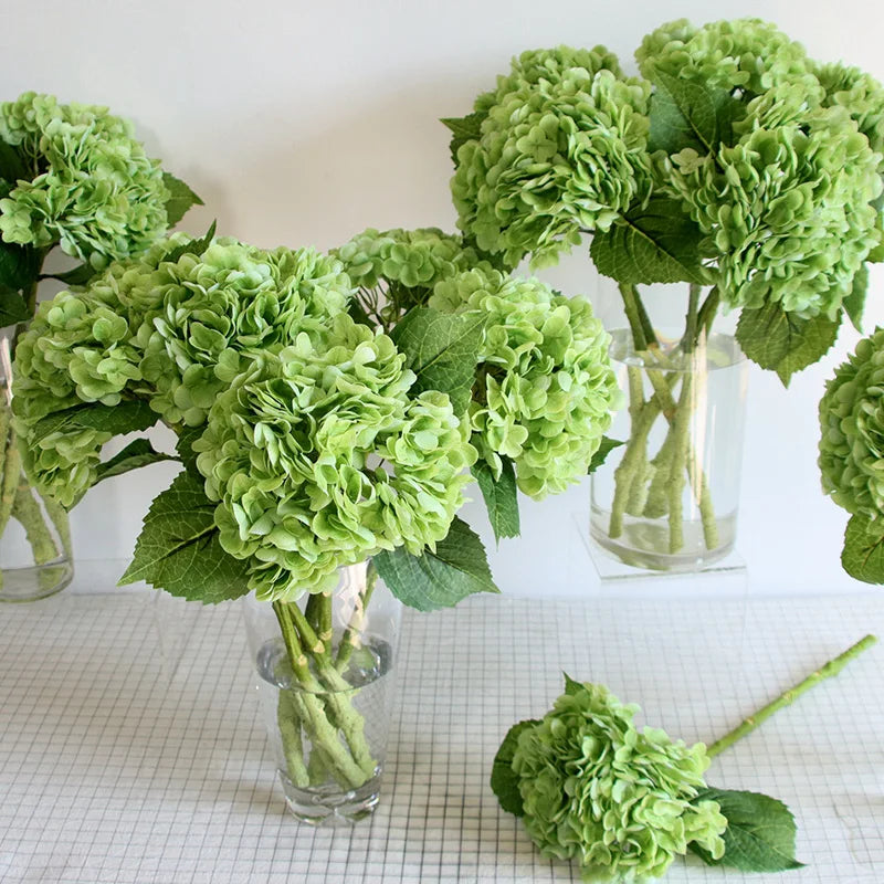 Artificial hortensia flower for wedding decoration