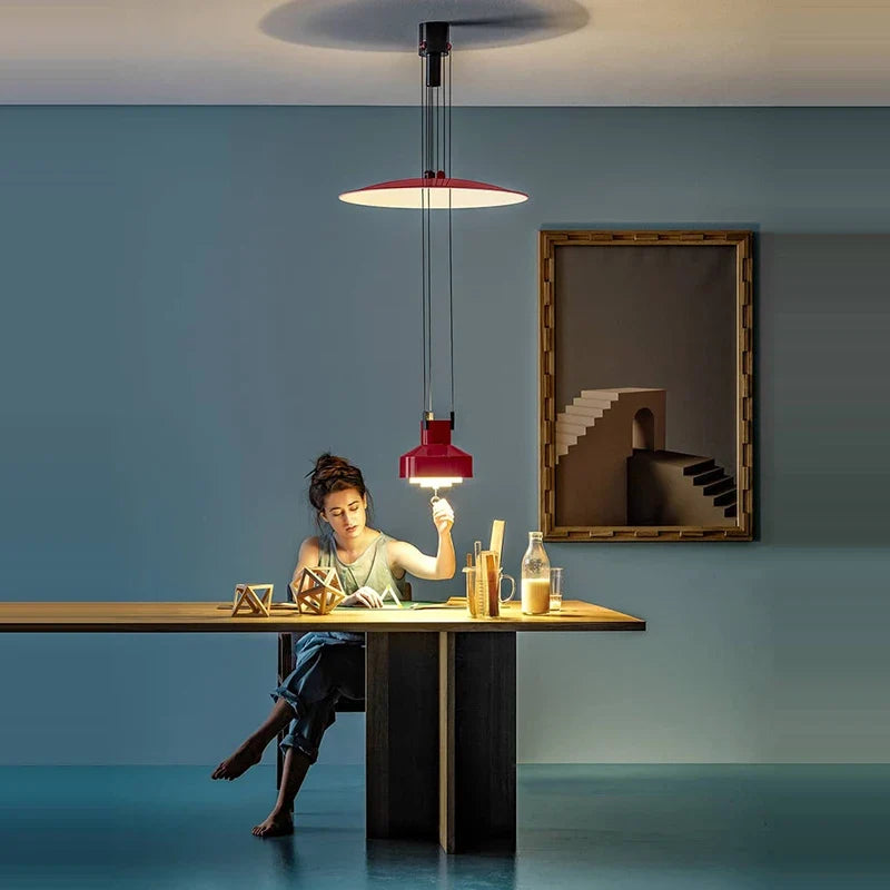 Minimalist Flexible LED Aluminum Chandelier, Advanced-Tech Design - view 3