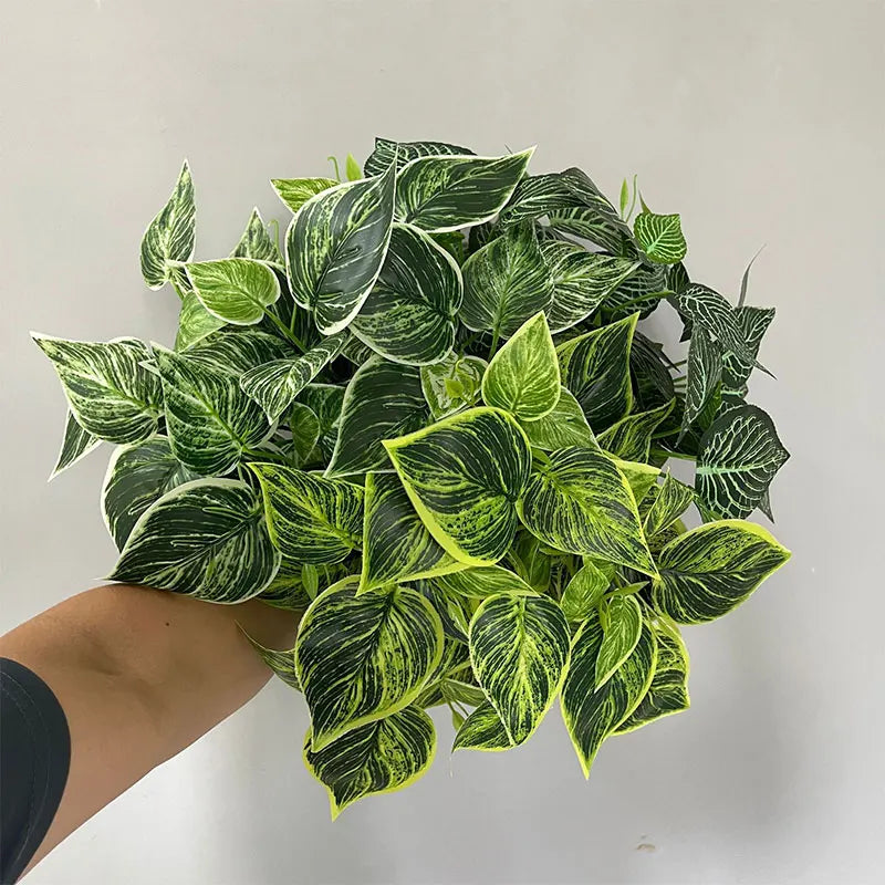 Artificial decorative plants for indoor and outdoor use
