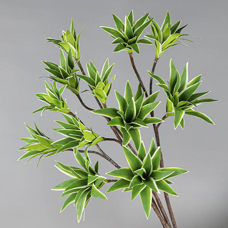 Large artificial lyes branches with realistic foliage for decorations - view 2