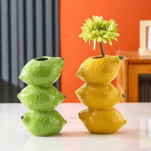 1 Piece Of Simulated Fruit Vase, Flower Arrangement, Creative Modern Style Home, Life, Horticultural Decorations - view 2