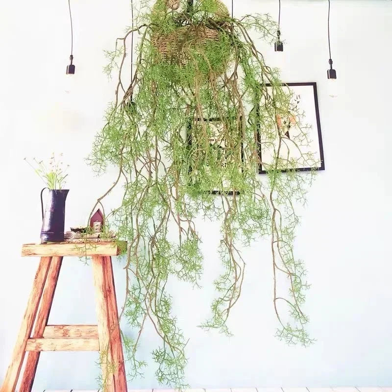 Artificial plants plastic vines for interior and exterior decoration - view 5