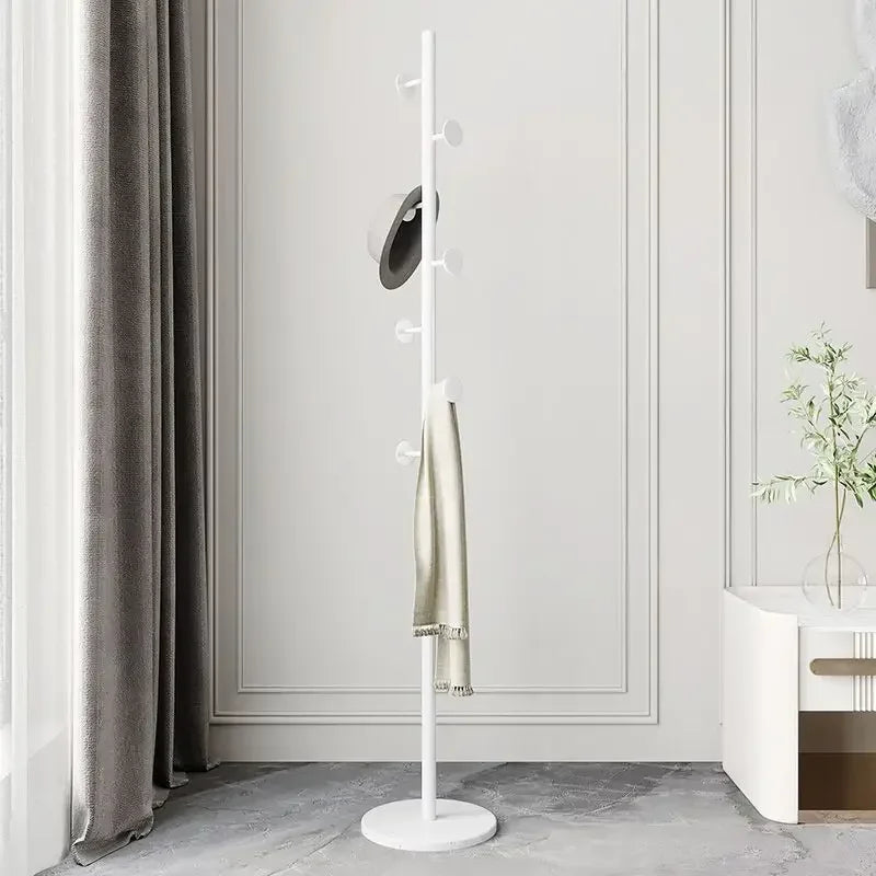 Metal Standing Holder for Purse, Tree with Light, Luxury Rock Plate Base, Marble Scarf and Bag Rack, Minimalist Stand - Base Marble Base 1