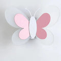 LED decorative wall sconce for children's room - White No Zipper / Warm White (2700-3500K)