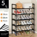 Practical storage shelf to organize your shoes - M 58cm 5 couches