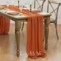 Vintage cotton gauze outdoor wedding inside - 40x200cm
