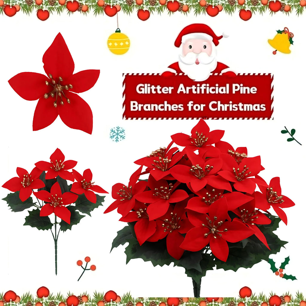 Bouquet of artificial flowers for Christmas and wedding 2025 - view 3