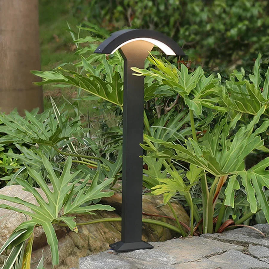 Waterproof outdoor led lamp with decorative motion detector - view 5