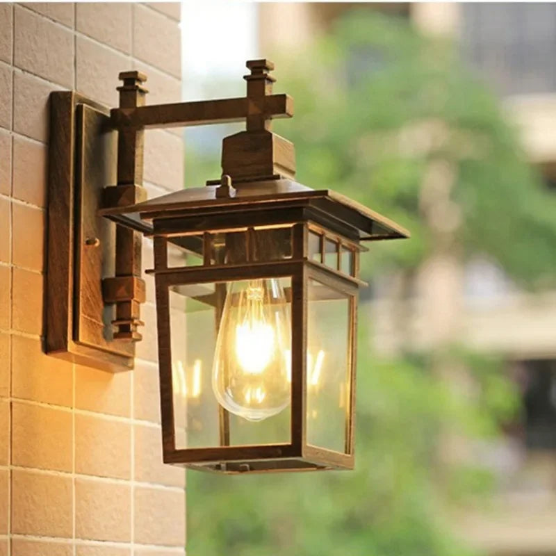 Outdoor wall sconce waterproof for garden balcony and walkway - view 4