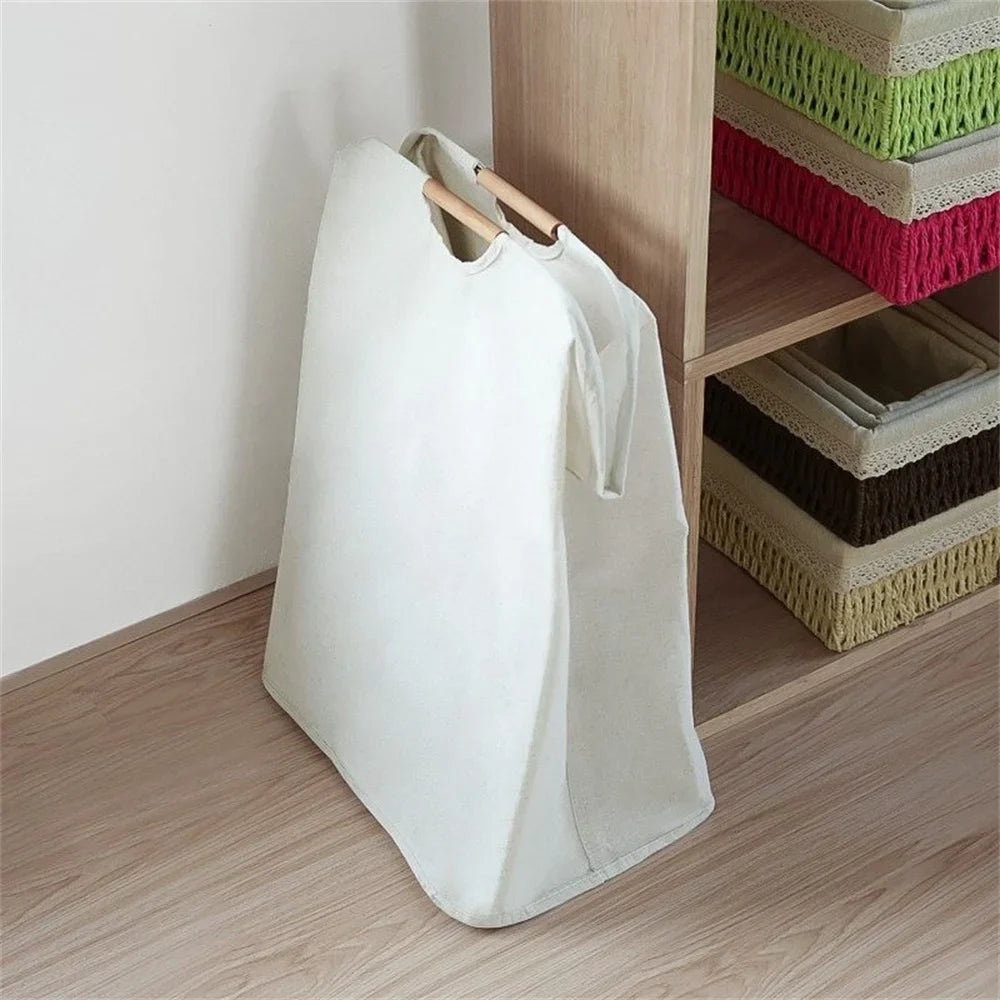 Foldable laundry basket large durable and practical capacity - view 2