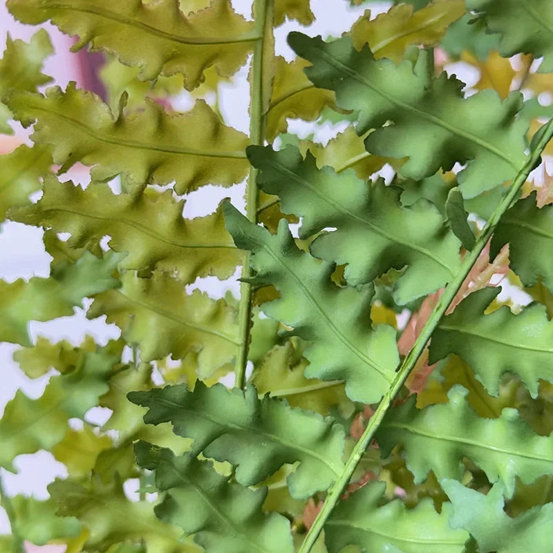 Artificial fern leaves for festive decoration 14 pieces - view 3