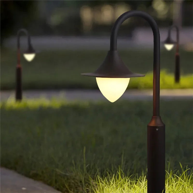 Led outdoor lamp for garden and courtyard - view 3