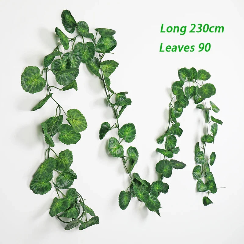 Artificial plant suspended ivy for wall decoration and wedding - Begonia Leaves 2
