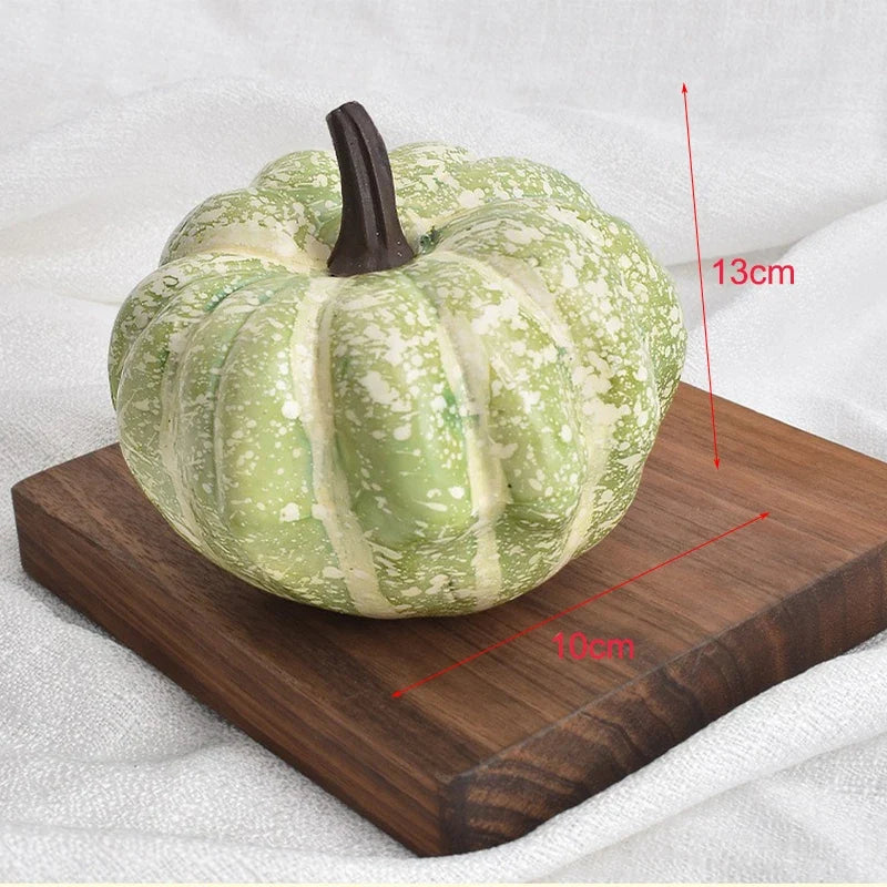 Decorative foam pumpkins for Halloween and autumn decorations - B