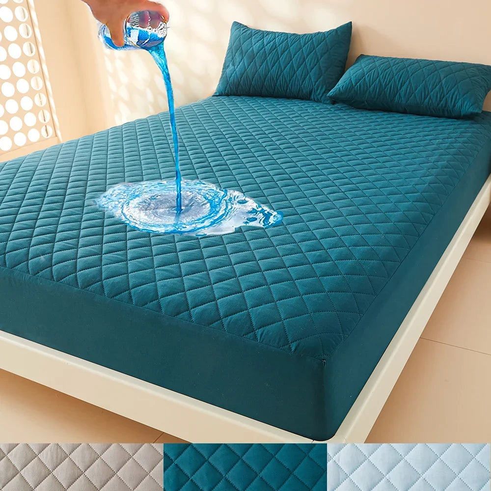 Waterproof 3D Air Fabric Mattress Cover in 140x200cm and 150x200cm