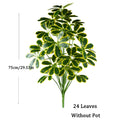 75cm 24 Yellow Leaves