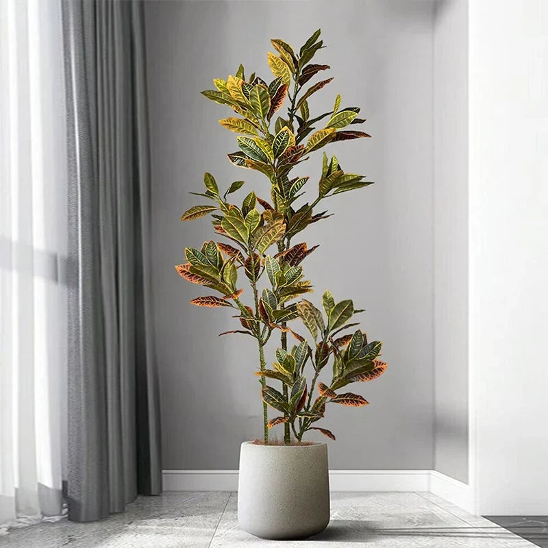 Artificial tropical plant branch for garden decoration