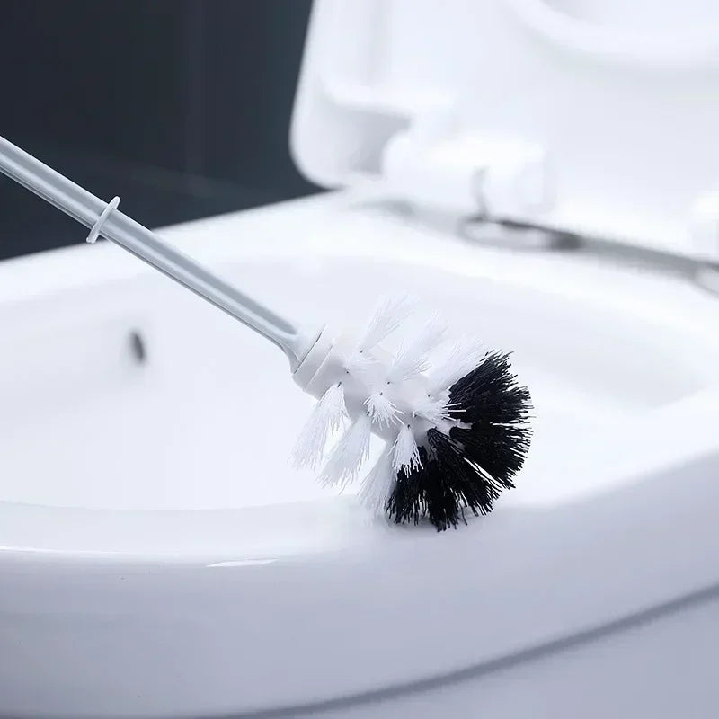 Luxury toilet brush with long handle for efficient cleaning - view 3