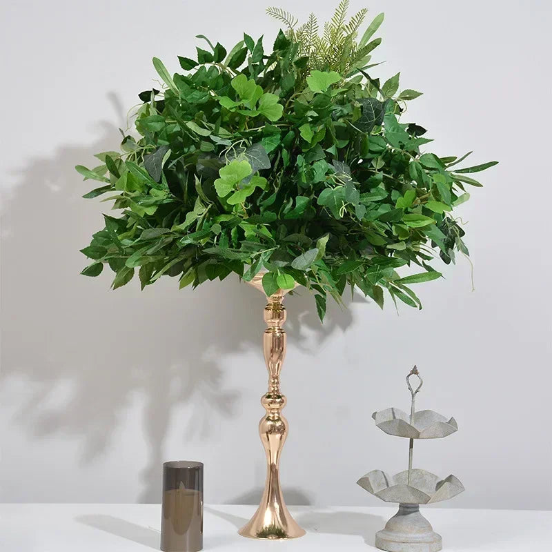 Green Plants Outdoor Runners Wedding Decoration, Artificial Plants Ball Road Leaders Decoration Fake Plants Garden Decoration - view 3