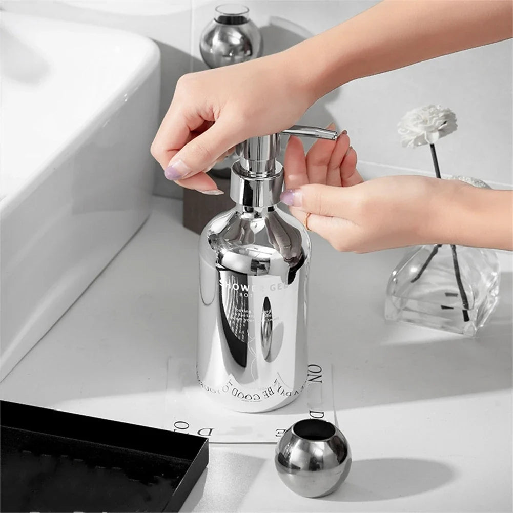 Soap dispenser pump for lotion shampoo gel shower - view 3