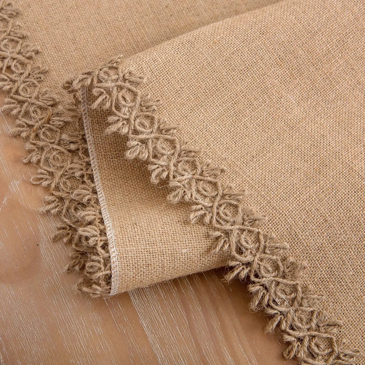 Path of table style fieldter lace rustic wedding - view 2