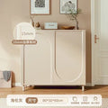 Modern adjustable wooden shoe shelf for storage - Style1