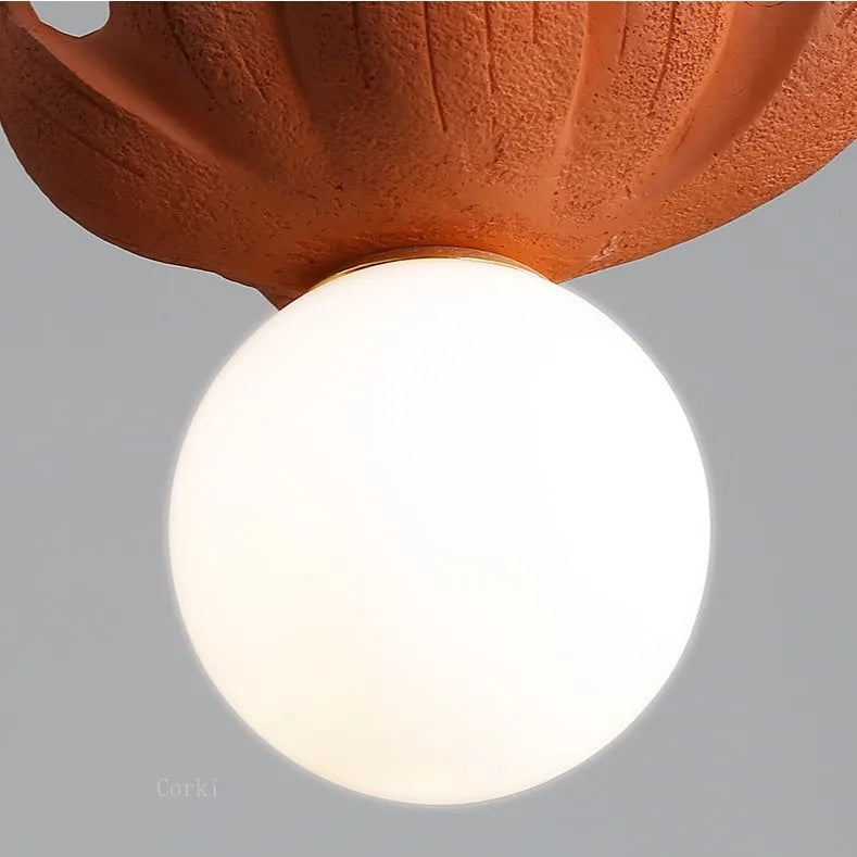 Modern resin pendant light for elegant interior decoration - view 5