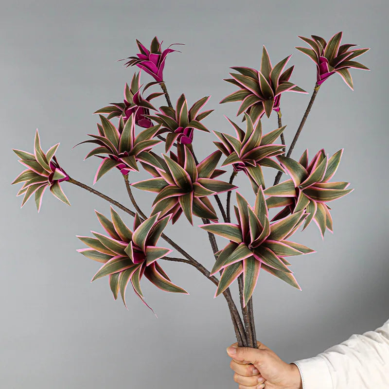 Large artificial lyes branches with realistic foliage for decorations - view 3