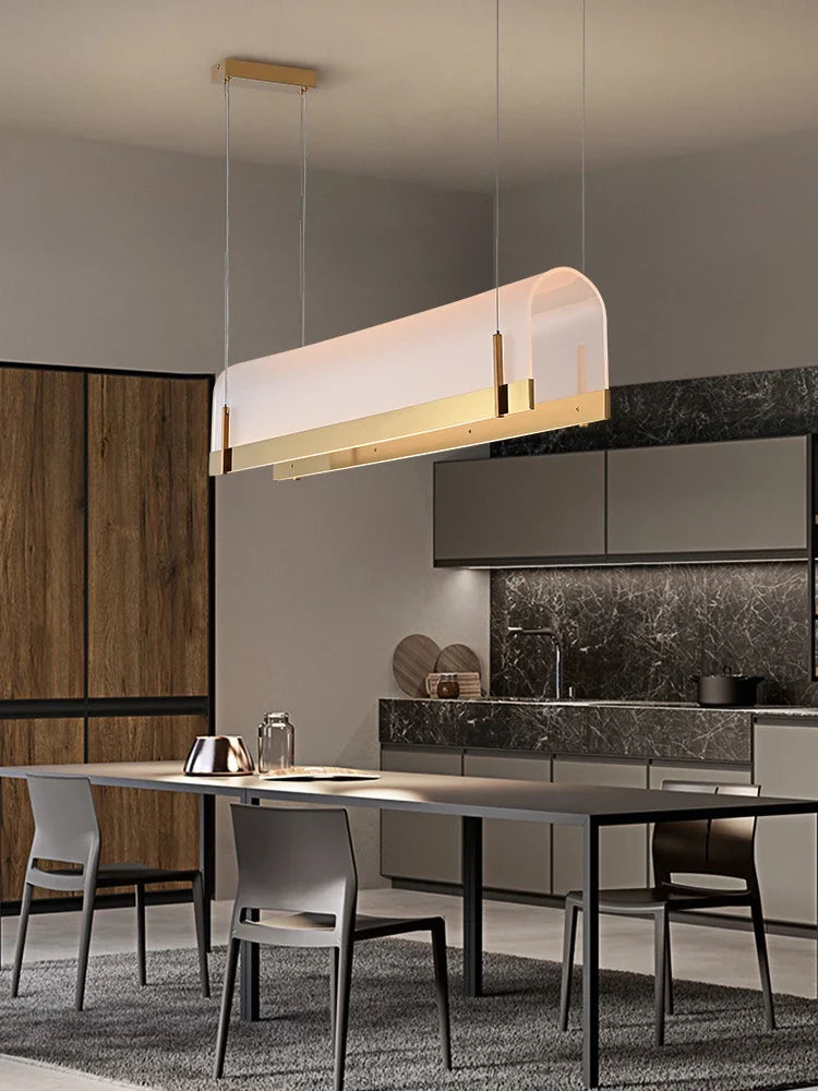 Acrylic chandelier for restaurant and postmodern living room - view 5