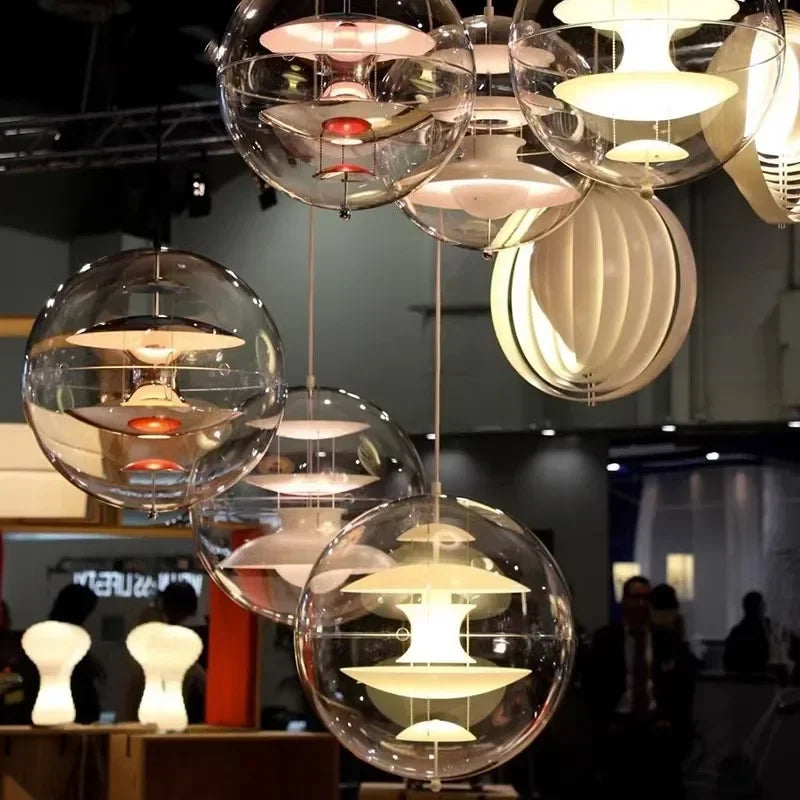 Modern aesthetic planetary light, coffee shop, tea restaurant, bar designer, interior decoration light - view 4