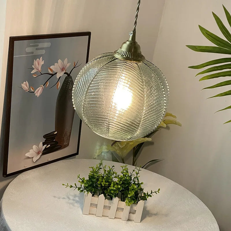 Modern led glass pendant light for contemporary interior - view 6
