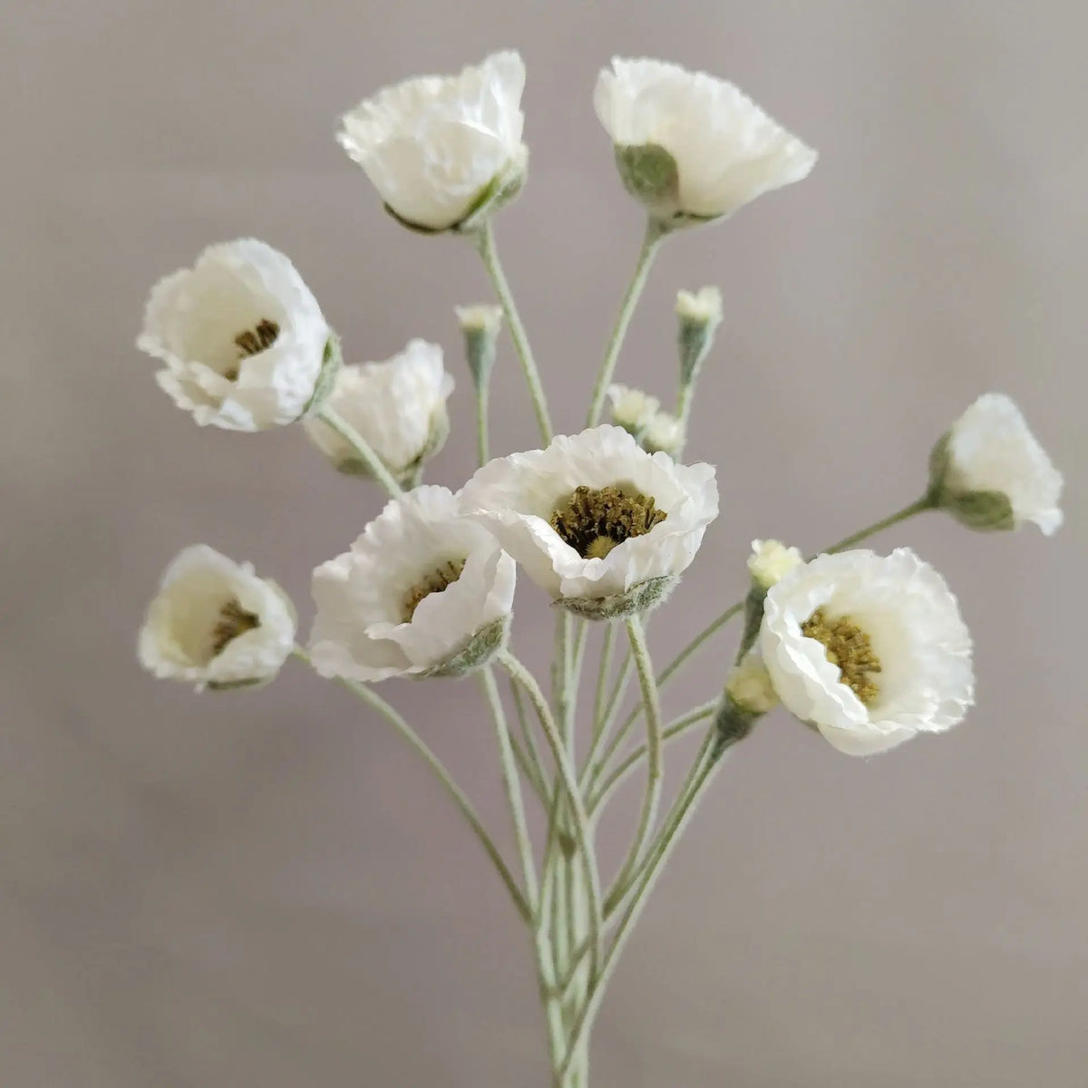 Artificial poppy flowers for decoration wedding garden and DIY