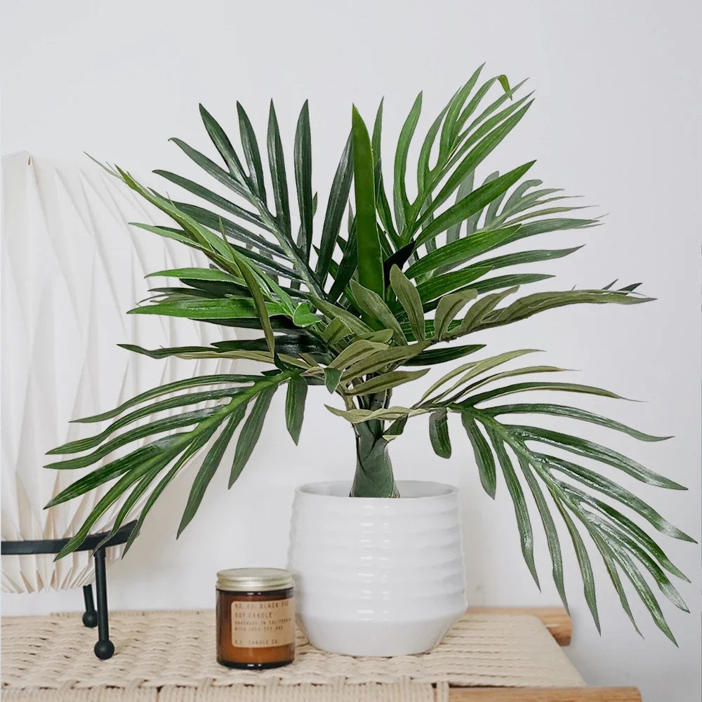 Tropical artificial palm in pot for interior and exterior decoration - view 3