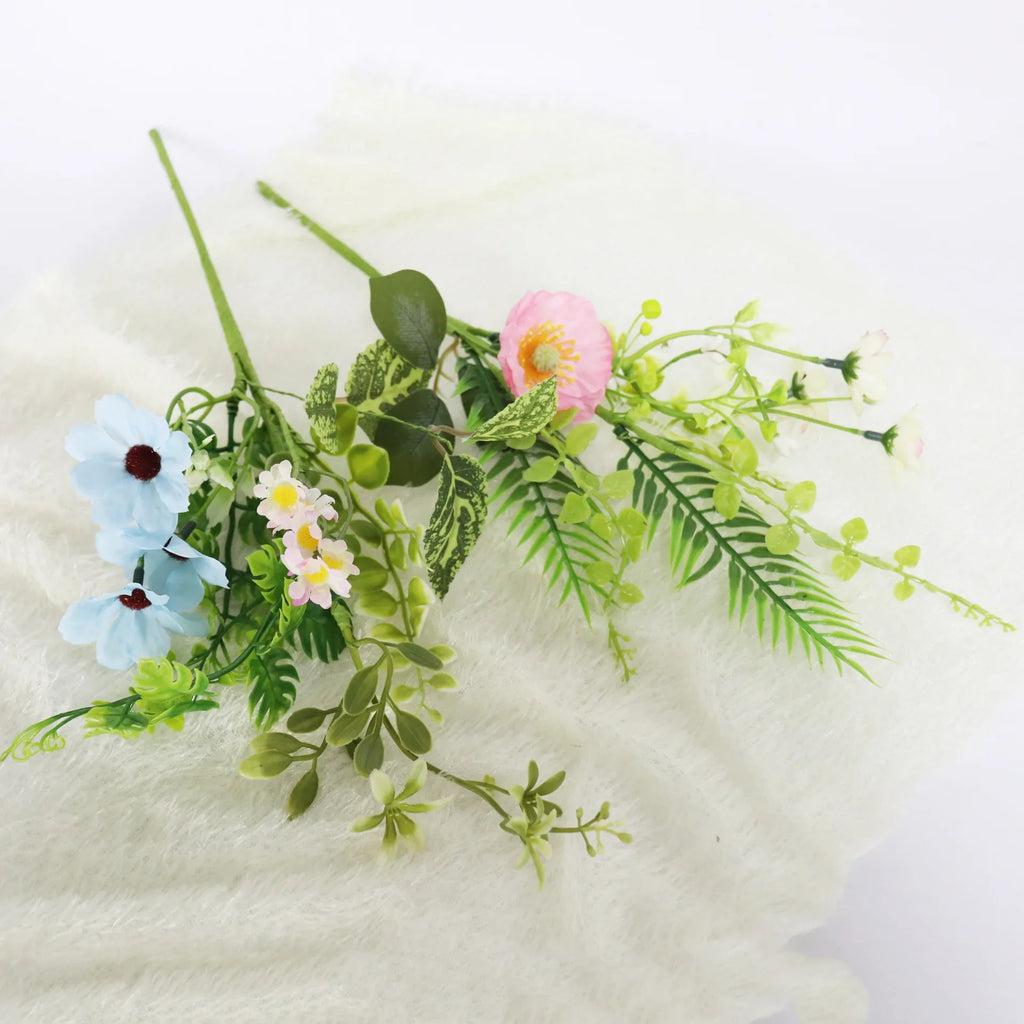 Small branches of artificial flowers for spring summer decoration - view 3