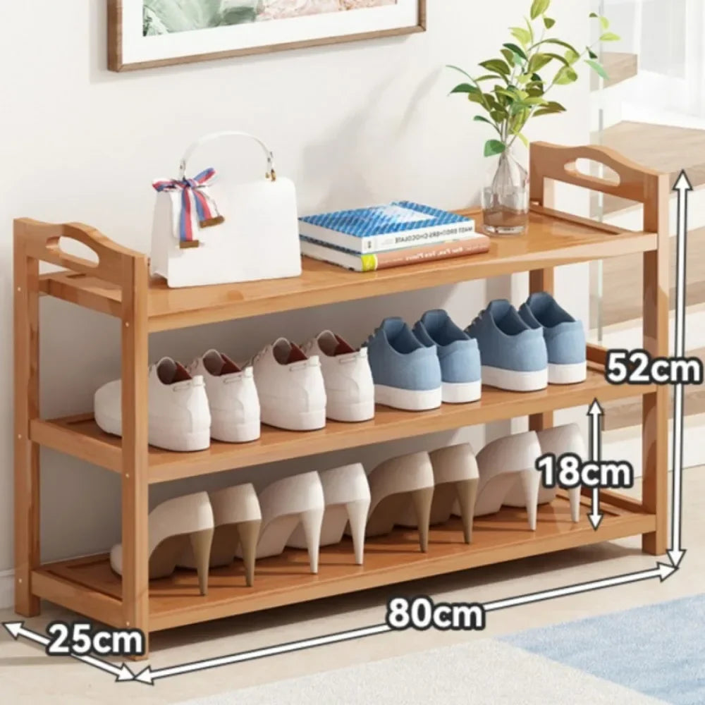 Interior shoe shelf 3 4 5 floors multilayer storage organizer - Trois couches 80 cm