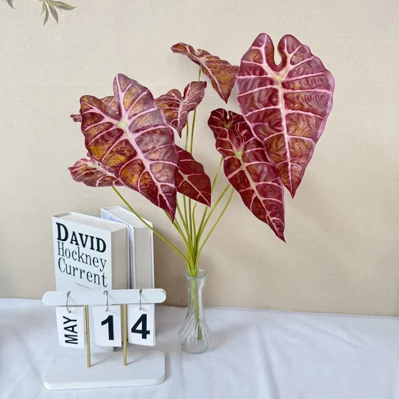 9 head artificial plant for interior and exterior decoration - view 6