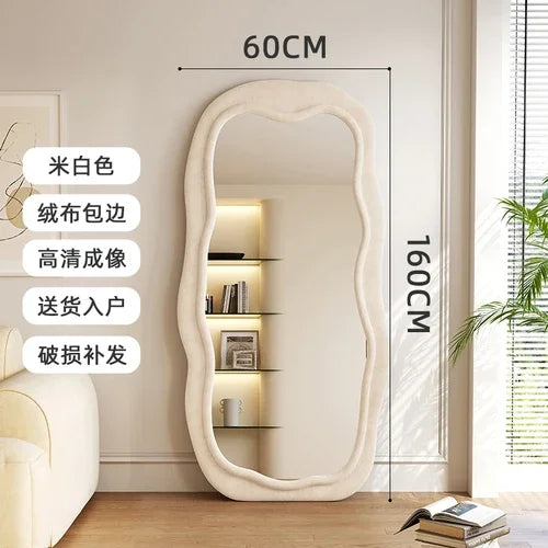Decorative mirror in macrame Nordic style for men - 60x160cm 3