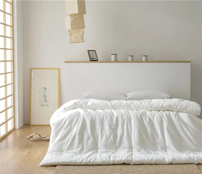 Japan Meiji Nishikawa Pure Cotton Airconditioning Quilt Cool In Summer Quilt Summer Quilt, Spring and Autumn Quilt, Winter Quilt - 1 / 220x240cm
