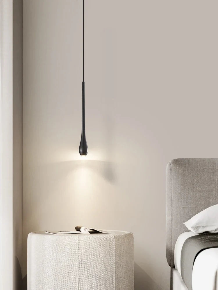 Modern hanging in the form of decorative copper water drop - view 5
