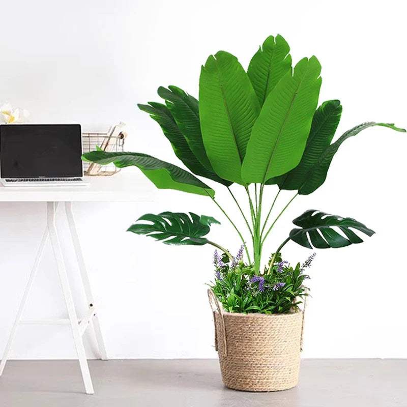 Large artificial banana plants for interior and exterior decoration - view 3