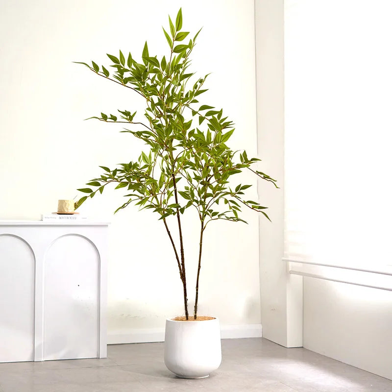Ficus artificial large branch for interior and exterior decoration