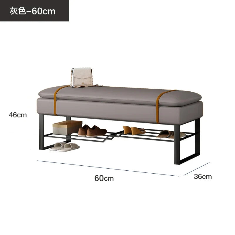 Luxury shoe bench for an elegant interior - 60cm 2