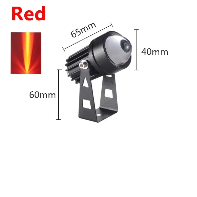 Waterproof outdoor led wall spotlights for landscaping lighting - 9W Red / AC85-265V