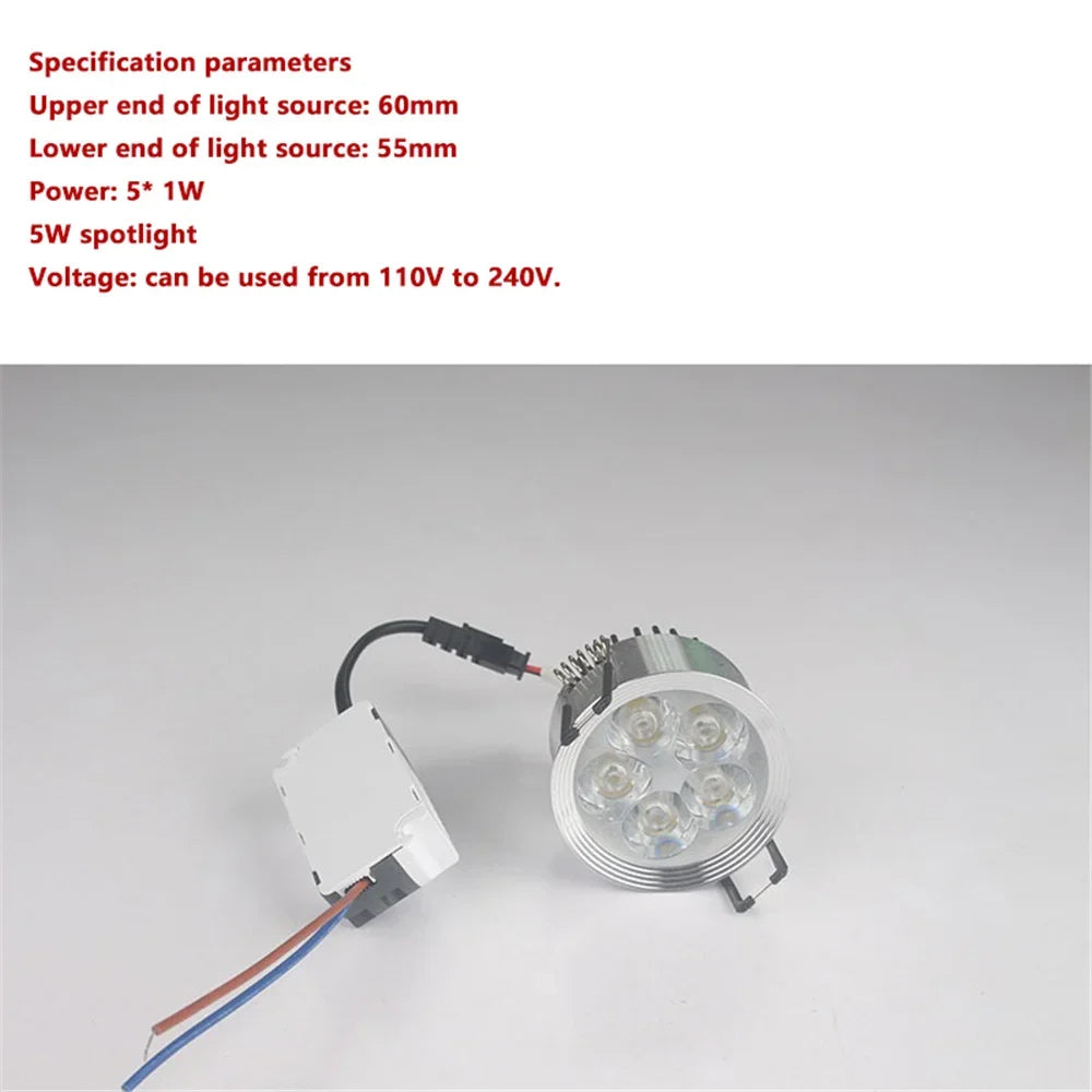 European style wick spot for interior lighting - Projecteur 5w / Warm Light