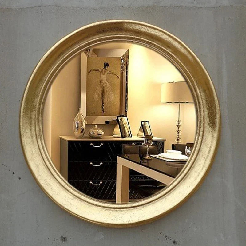 Vintage decorative round aesthetic mirrors for home - view 5