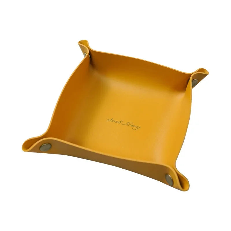 Leather Desk Storage Box, 12-Shade Color Range - 1