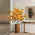 Artificial maple tree with autumn leaves for festive decoration